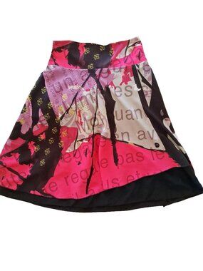 Volt Design Montreal Perro Artsy Perro A-line Skirt Size Small